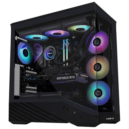 Ohišje Lian-Li Vector V100 MidiATX - črna RGB