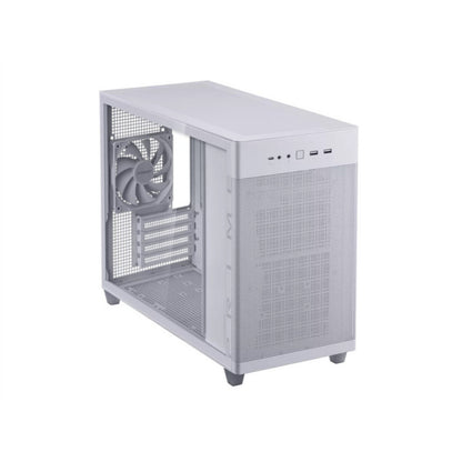 Ohišje Asus Prime AP201 - Seklena stranica miniATX - bela