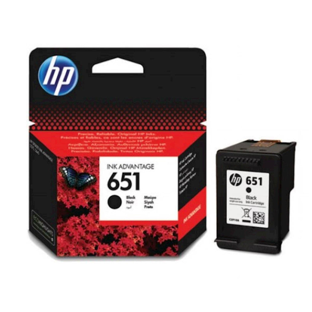 KART HP 651 ČRNA za Deskjet IA 5575, 5645 (C2P10AE)