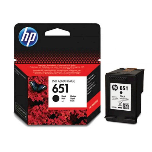 KART HP 651 ČRNA za Deskjet IA 5575, 5645 (C2P10AE)