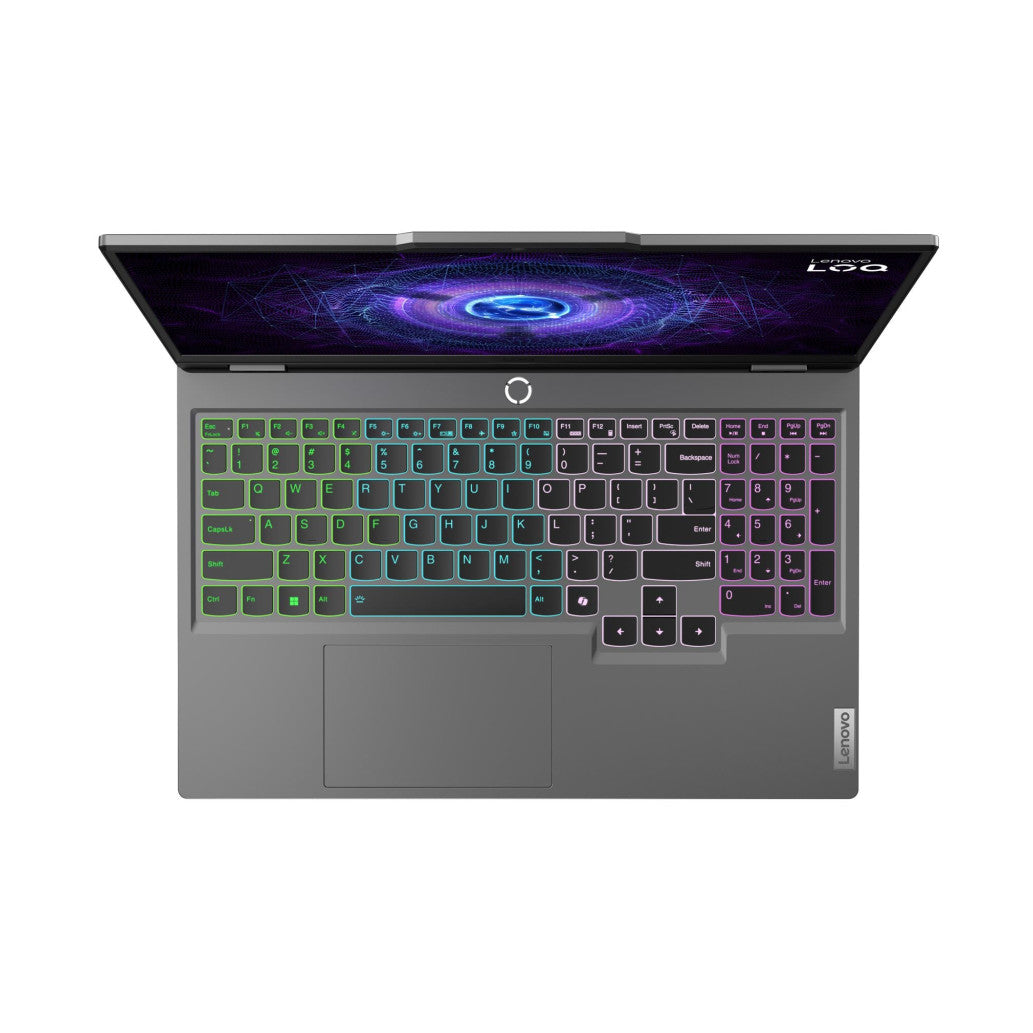 Prenosnik Lenovo 39,6 cm (15,6") LOQ 15 1920x1080 IPS G-SYNC 300nit 144Hz i7-13650HX/32GB/512GB/BL/RTX4050-6GB/DOS (83DV01EHSC)