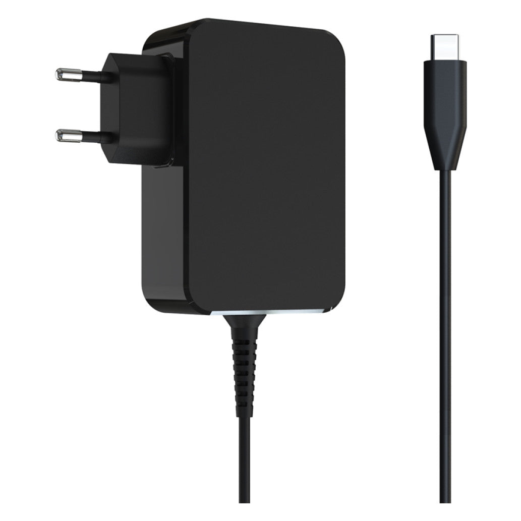 Napajalnik za prenosnik univerzalni 90W LC Power USB-C (LC-NB-GAN-90-C)