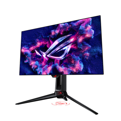 Monitor Asus 68,6 cm (27,0") PG27AQDP 2560x1440 Gaming 480Hz OLED 0,03ms 2xHDMI DisplayPort 2xUSB3.2 Pivot  DCI-P3-99% FreeSync Premium G-Sync Compatible HDR400 ROG Swift Delta E<2 calibration