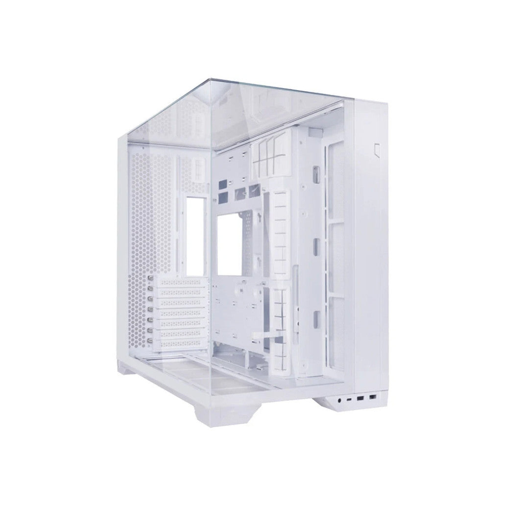 Ohišje Lian-Li O11 Vision Compact ATX - bela