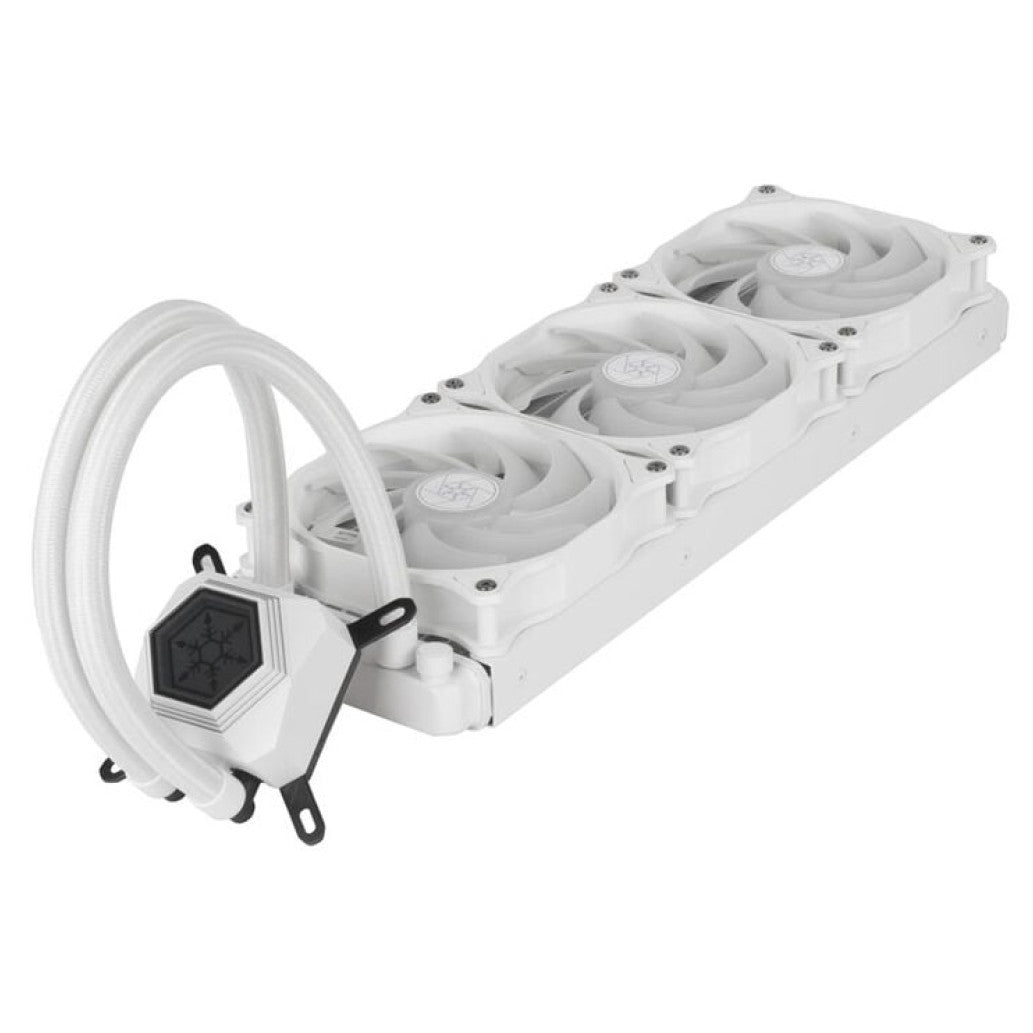Vodno hlajenje Silverstone Permafrost PF360 V2 - 360mm ARGB bela (1810406)