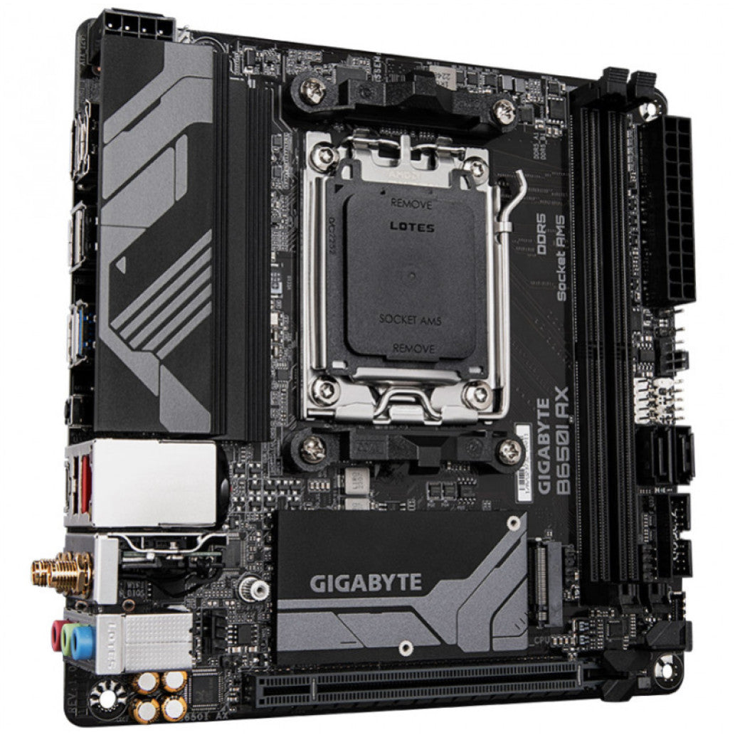 Osnovna plošča AM5 GigaByte B650I AX miniITX 1xHDMI 2.1 1xDisplayPort 1.4