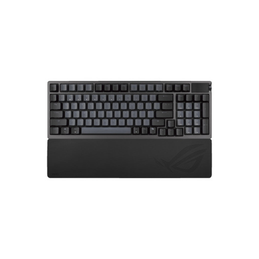 Tipkovnica ASUS Azoth 96 HE brezžična analogna, RGB, črna (90MP040H-BKUA20)