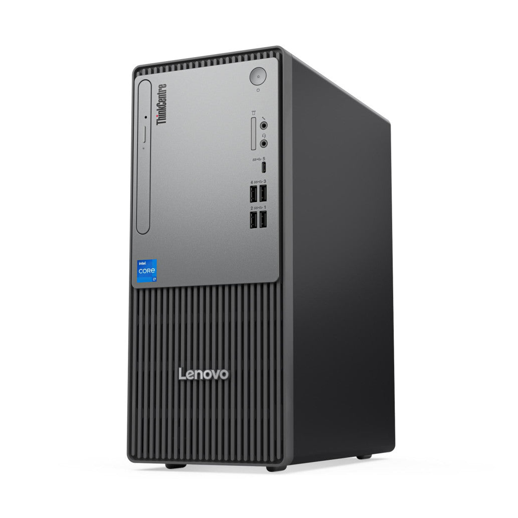Računalnik Lenovo Tower ThinkCentre neo 50t i5-14400/B760/16GB-DDR5/512GB/Intel 730 VGA HDMI DP USB-C/RJ45/180W-85%/DOS 12UD0045GE