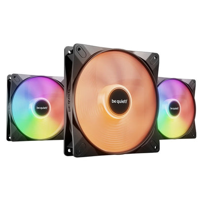 Ventilator be quiet! Light Wings LX High Speed 140mm črna RGB (3 pack)