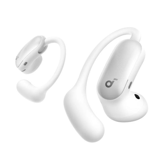 Slušalke brezžične Anker ušesne z mikrofonom BT Soundcore AeroFit 2 Pro bele (A3875G21)