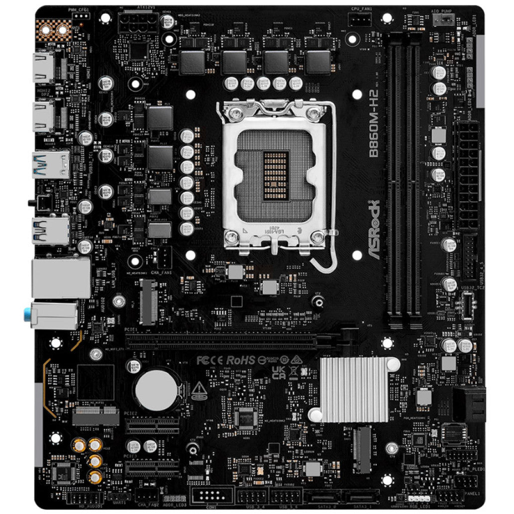 ASROCK B860M-H2 LGA1851 2xDDR5 mATX osnovna plošča