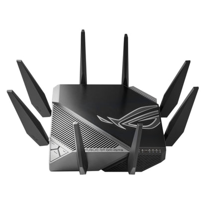 Usmerjevalnik brezžični Asus ROG Rapture GT-AXE11000 WiFi6E 802.11ax AX11000 4804Mbit/s 5G MESH OFDMA triband 1xLAN/WAN2,5GB 4xLAN 8x antena (90IG06E0-MO1R00)