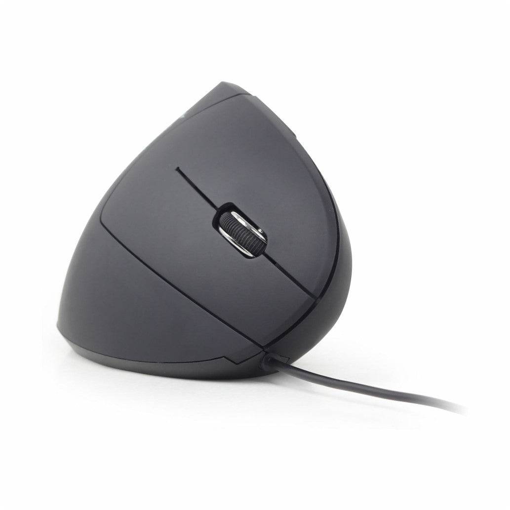 Miš Gembird USB MUS-ERGO-01 črna 3200DPI (MUS-ERGO-01)
