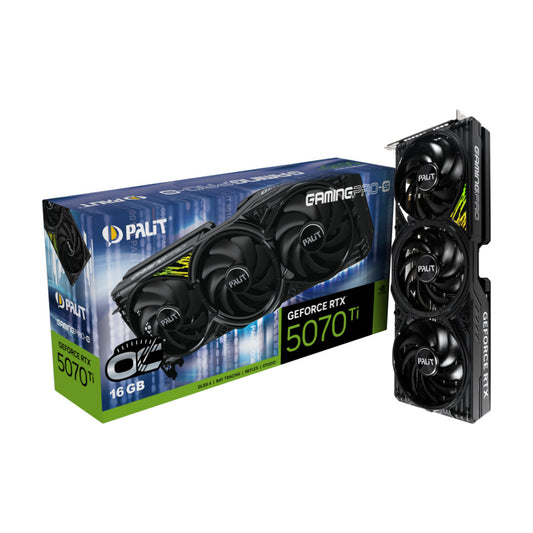 Grafična kartica nVidia RTX5070Ti Palit GamingPro-S OC - 16GB GDDR7 (NE7507TS19T2-GB2031U)