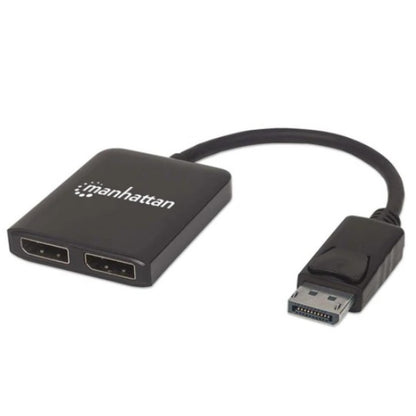 Adapter DisplayPort(m)=> 2x DisplayPort(ž) v1.2 4K@30Hz MST (207768)