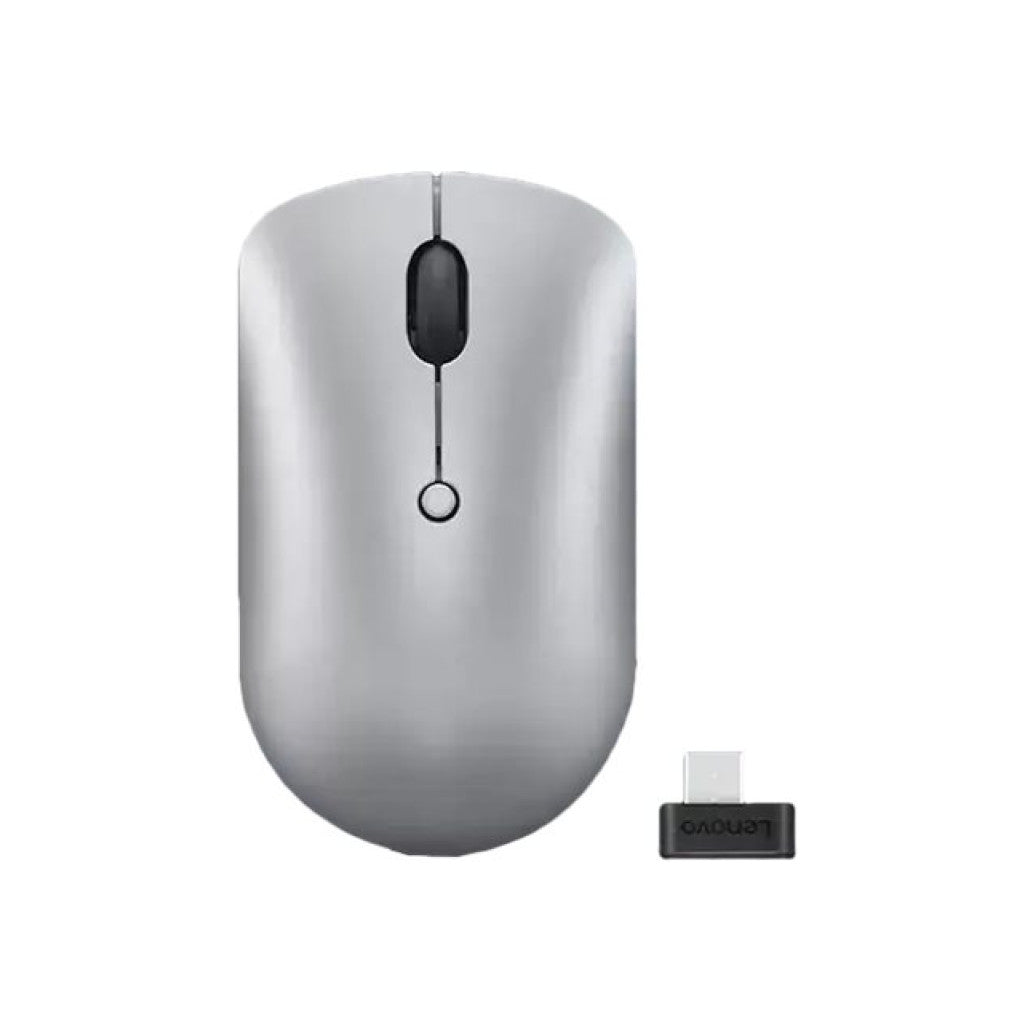 Miš Lenovo brezžična 540 USB-C Wireless Cloud Grey nano reciever 2400DPI (GY51D20869)