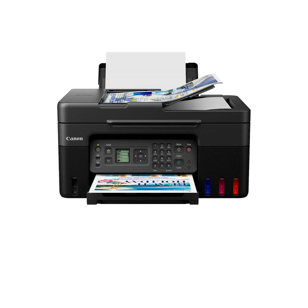 Tiskalnik multifunkcijski brizgalni barvni Canon Pixma G4470 A4 enostransko skeniranje faks USB WiFi 11ppm (5807C009AA)