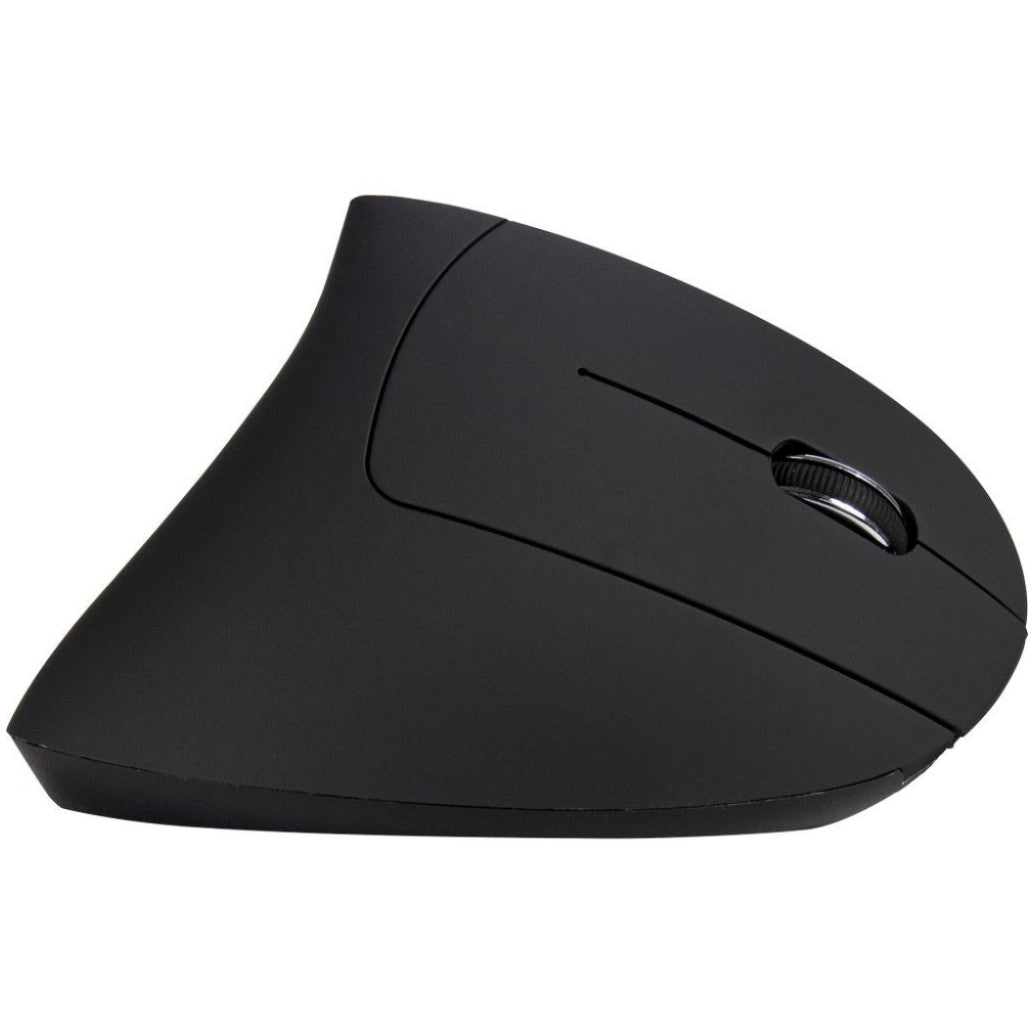 Miš brezžična ergonomska Inter-Tech Eterno 1600DPI za desničarje 6 gumbov črna (88884101)