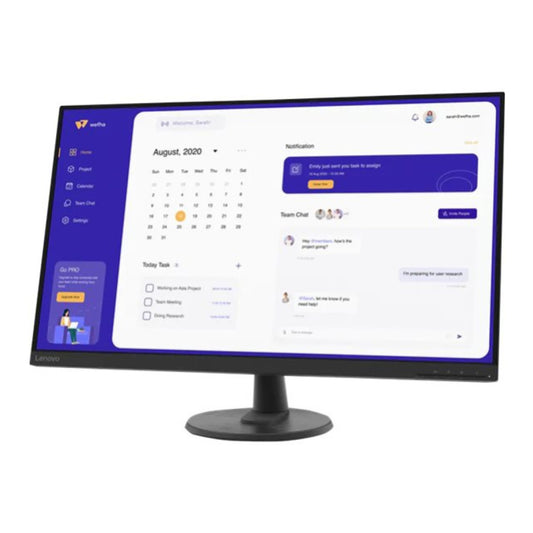 Monitor Lenovo 80 cm (31,5") D32u-40 3840x2160 VA 4ms 2xHDMI DisplayPort  NTSC72% FreeSync črna