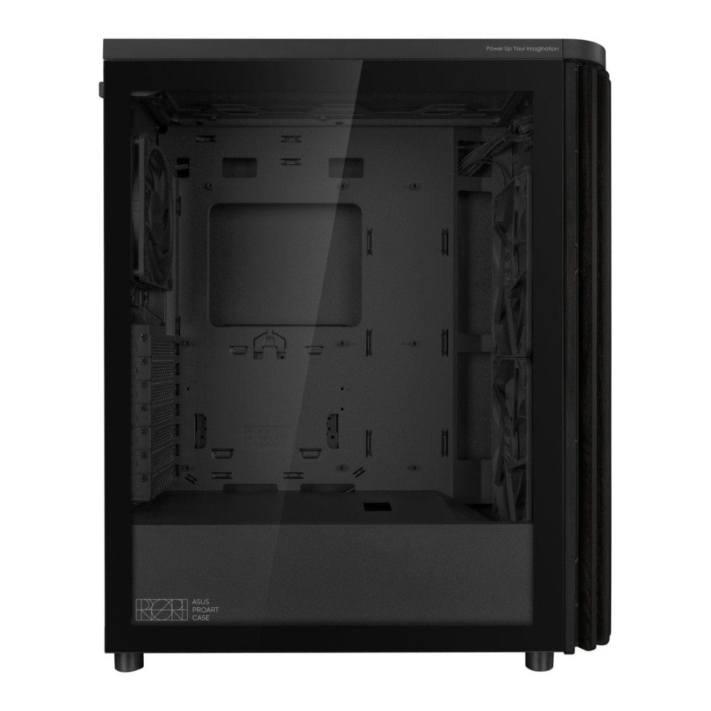 Ohišje Asus ProArt PA401 Wood Edition ATX - črna