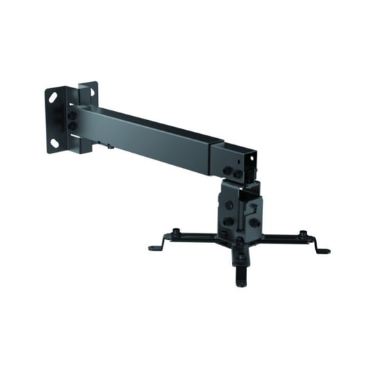 Nosilec stenski za projektor Equip, 20kg, 43-65 cm, naklon ±15 - črn