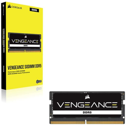 SO-DIMM SO-DIMM DDR5 48GB 5600MHz CL48 Single (1x48GB) Corsair Vengeance XMP3.0 1,1V PC črna (CMSX48GX5M1A5600C48)