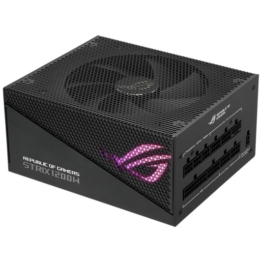 Napajalnik - 1200W Asus ROG STRIX Aura Edition 80Plus Gold 91% ATX12V Modular 140mm RGB črna (90YE00P0-90YE00P0-B0NA00)