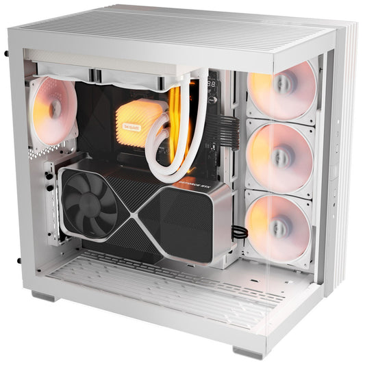 Ohišje Bequiet Light Base 600 LX MidiATX - bela RGB
