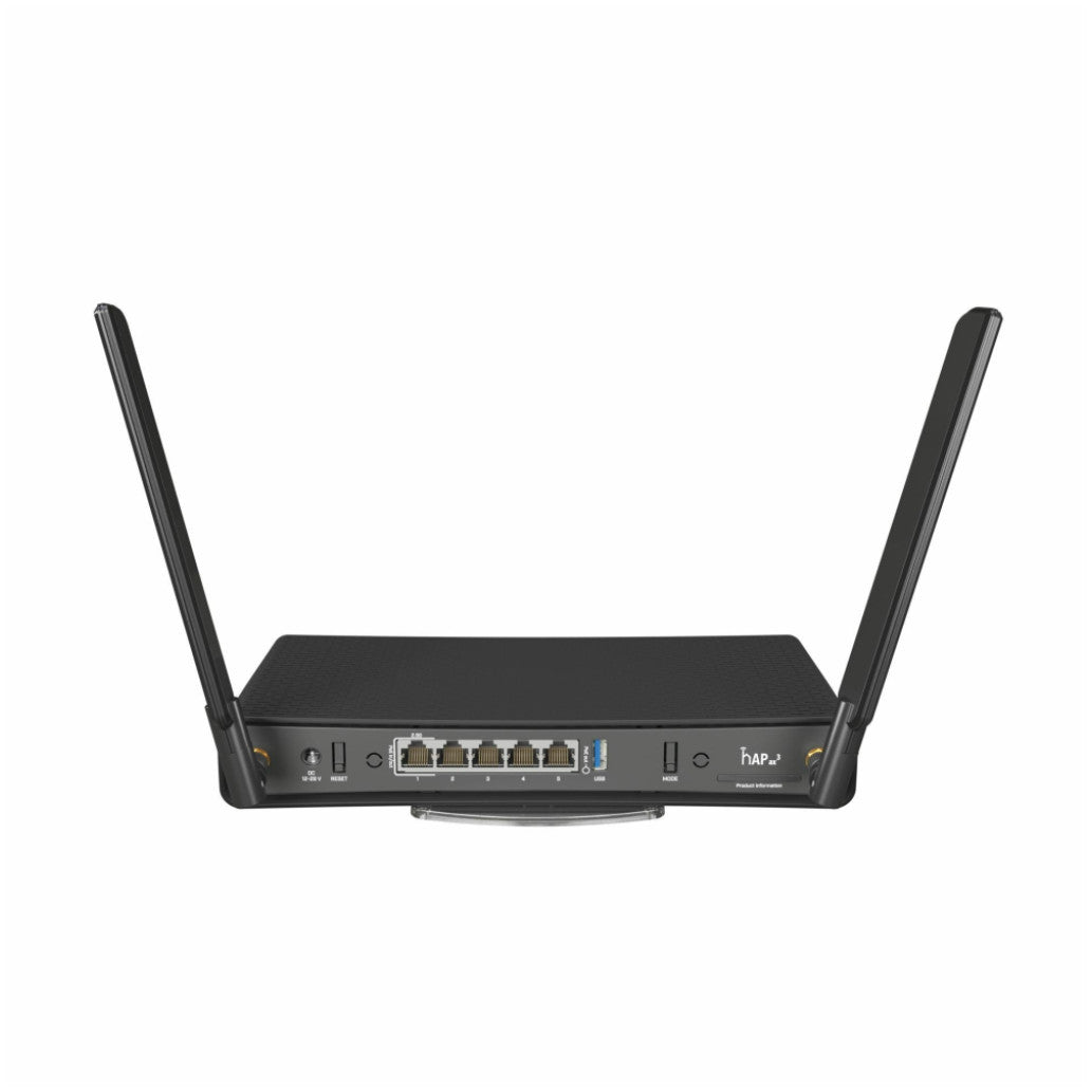 Usmerjevalnik brezžični Mikrotik Mi WiFi6E 802.11ax AC1200 1200Mbit/s PoE 1xLAN2,5GB 4xLAN 2x antena (C53UiG+5HPaxD2HPaxD)