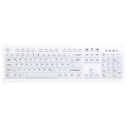 Tipkovnica brezžična Cherry AK-C8100 DE | bela (AK-C8100F-FUS-W/GE)