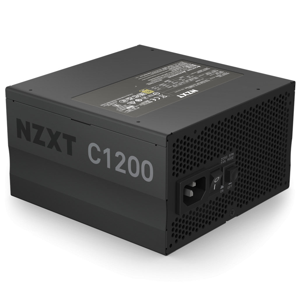 Napajalnik - 1200W NZXT C1200 Gold (2023) 80Plus Gold 90,5% ATX 3.1 (Gen5) črna (PA-2G1BB-EU)