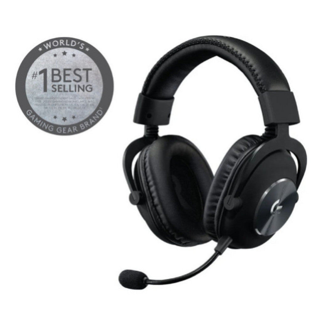 Slušalke žične Logitech naglavne z mikrofonom 3,5mm G PRO X črna 7.1 sorround DTS (981-000818)