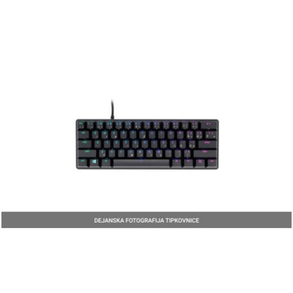 Gaming Tipkovnica Žična Razer Huntsman Mini Mercury US international | SLO gravura črna RGB (RZ03-03390200-R3M1)