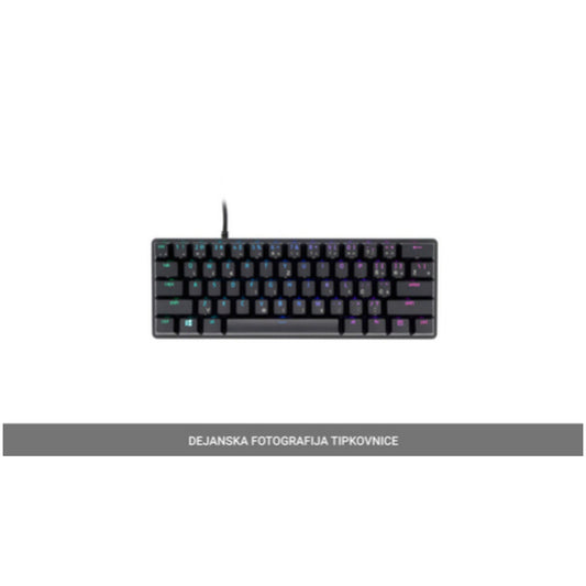 Gaming Tipkovnica Žična Razer Huntsman Mini Mercury US international | SLO gravura črna RGB (RZ03-03390200-R3M1)