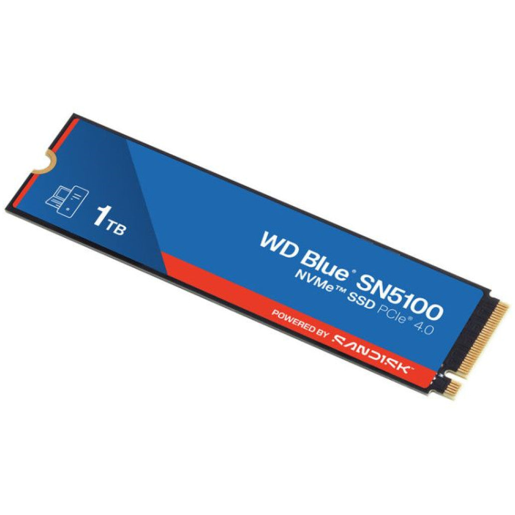 Disk SSD M.2 NVMe PCIe 4.0 1TB WD SN5100 Blue 2280 7100/6700MB/s (WDS100T5B0E)