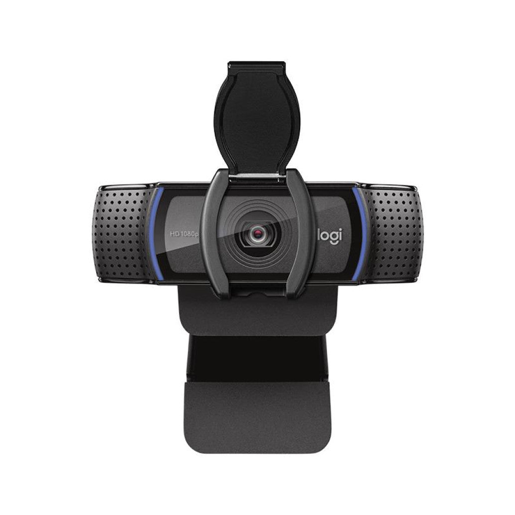 Spletna kamera Logitech C920s Pro 3MP FHD 30FPS 78° USB črna Autofokus pokrov za lečo (960-001252)