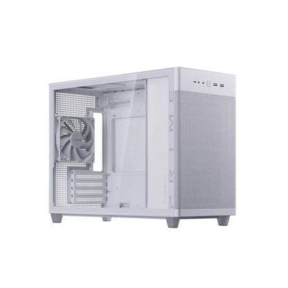 Ohišje Asus Prime AP201 - Seklena stranica miniATX - bela