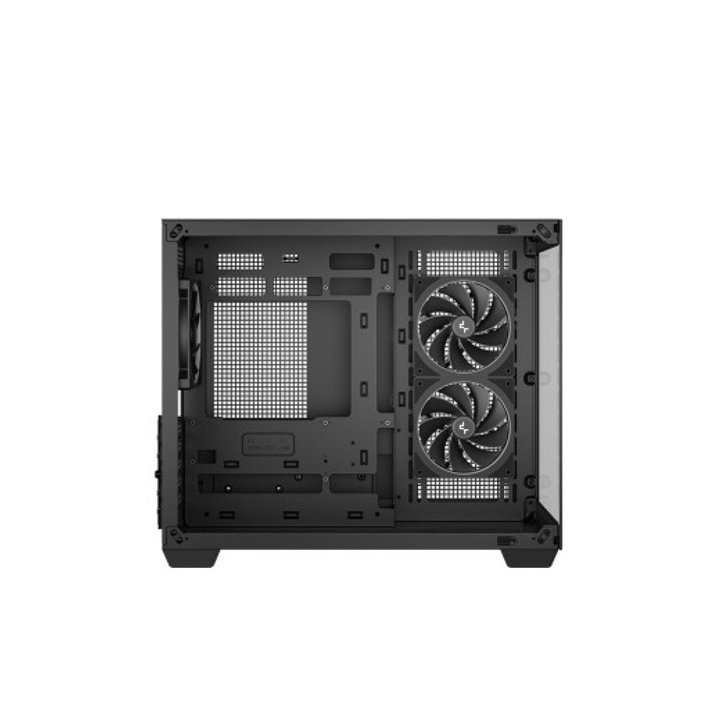 Ohišje Deepcool CG330 3F microATX - črna RGB