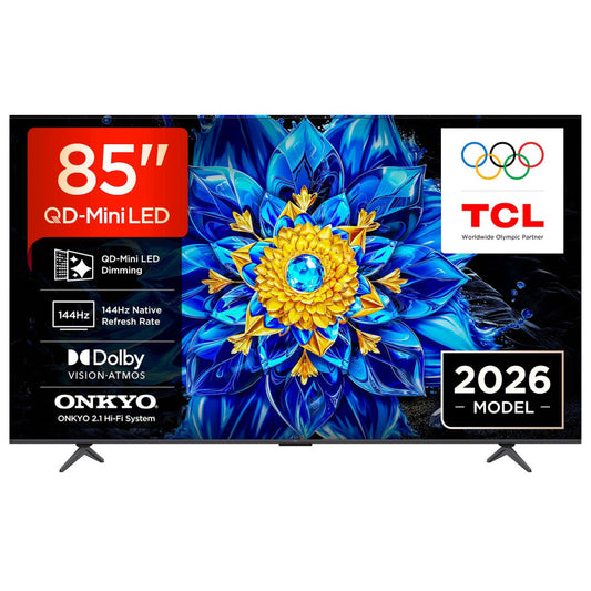 TV sprejemnik TCL 85,0" 215,9 cm 85P8L 3840x2160 QD Mini LED Google TV 4xHDMI USB BT WiFi Airplay2 Miracast  HDR10+