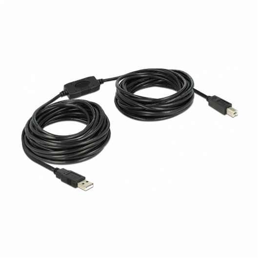 Kabel USB-A (m) => USB-B (m) 11,00m z ojačevalcem Delock (82915)