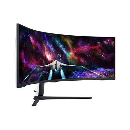 Monitor Samsung 144,8 cm (57") S57CG954NU 7680x2160 Curved Gaming 240Hz VA 1ms 3xHDMI DisplayPort 2xUSB3.0 HAS  DCI-P3-95% FreeSync Premium PRO KVM HDR1000 Odyssey NEO G9
