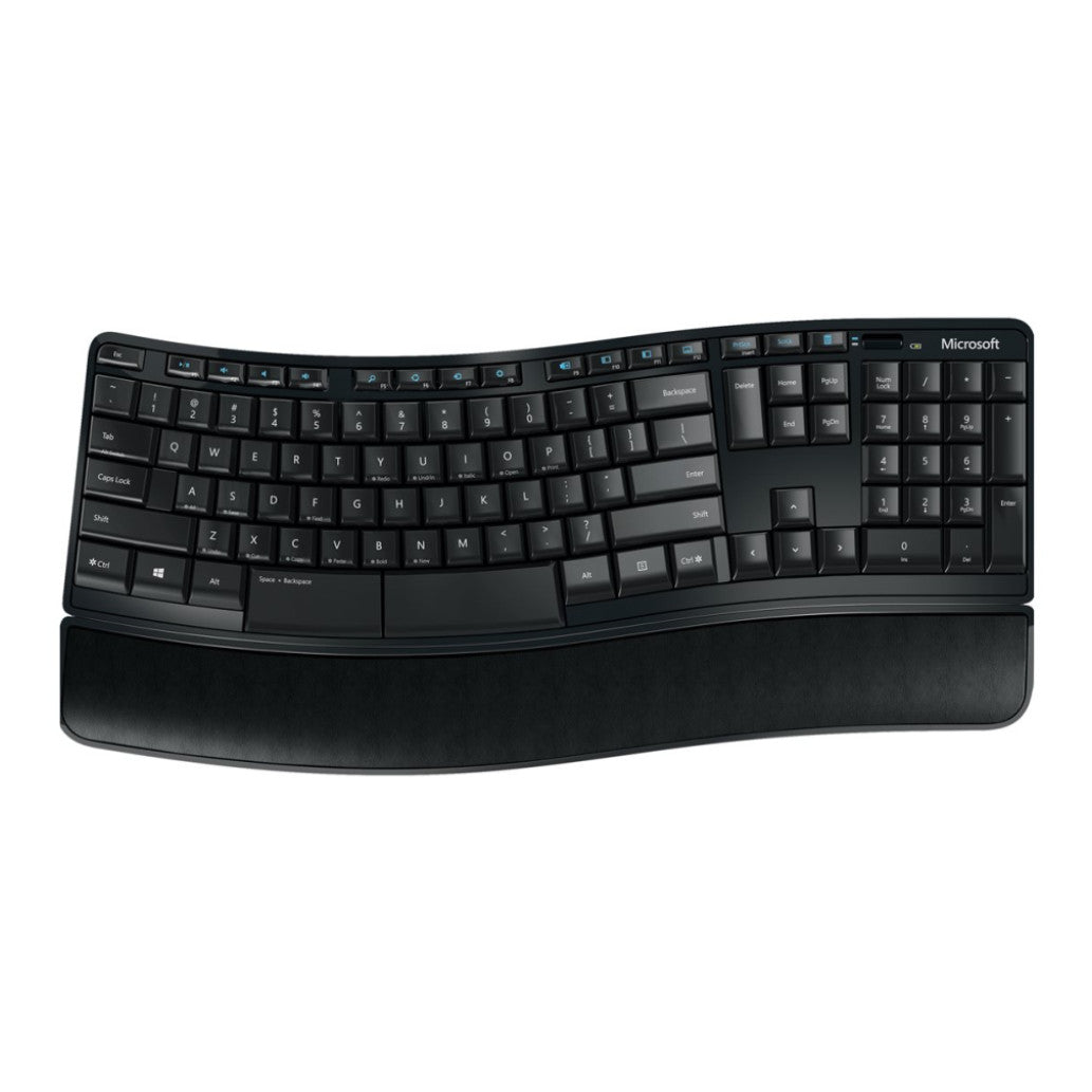 Tipkovnica in miš Microsoft brezžična desktop Sculpt Comfort Desktop ENG priložen naslon za zapestja SLO gravura (L3V-00021)