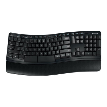 Tipkovnica in miš Microsoft brezžična desktop Sculpt Comfort Desktop ENG priložen naslon za zapestja SLO gravura (L3V-00021)
