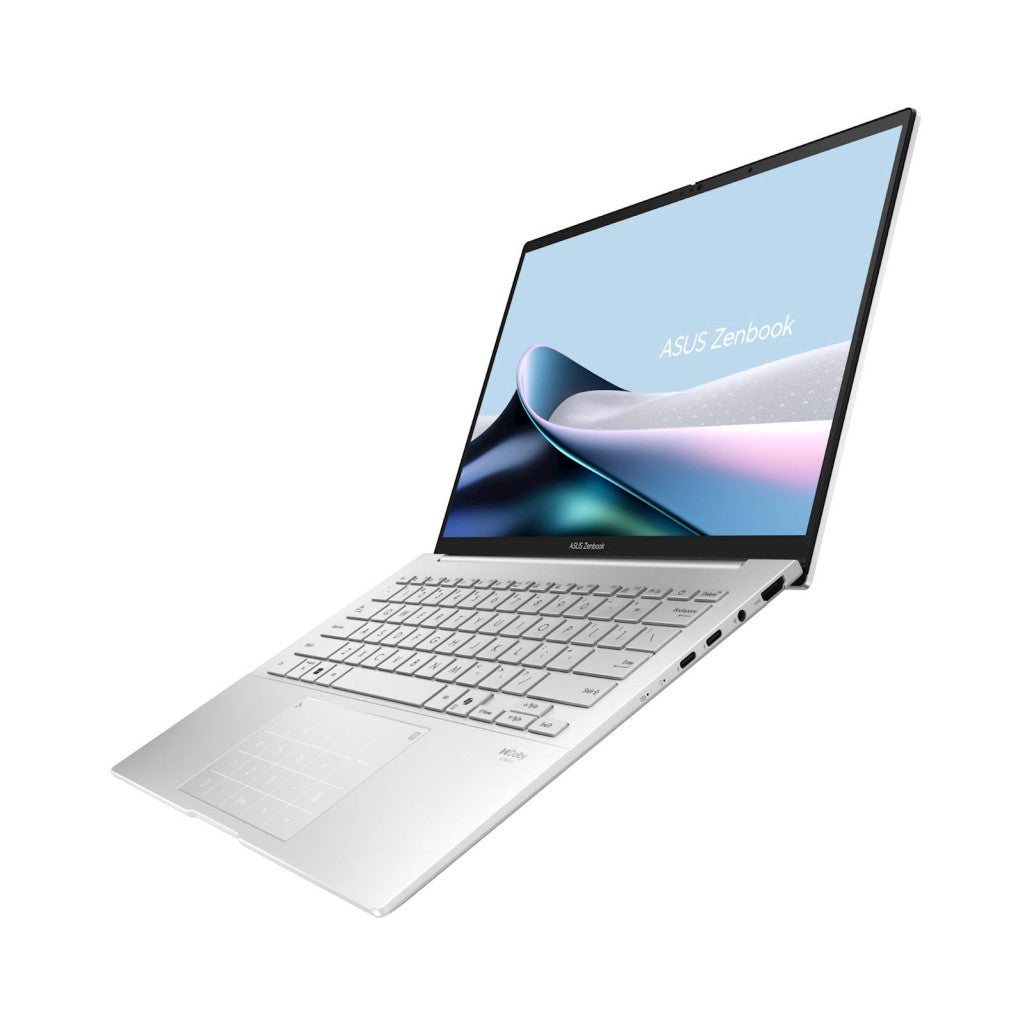Prenosnik Asus 35,5 cm (14,0") Zenbook 14 2880x1800 OLED 500nit 120Hz Ultra 7-255H/32GB/SSD1TB/BL/ALU/Intel Arc 140T/Win11Home (90NB14W2-M023L0)