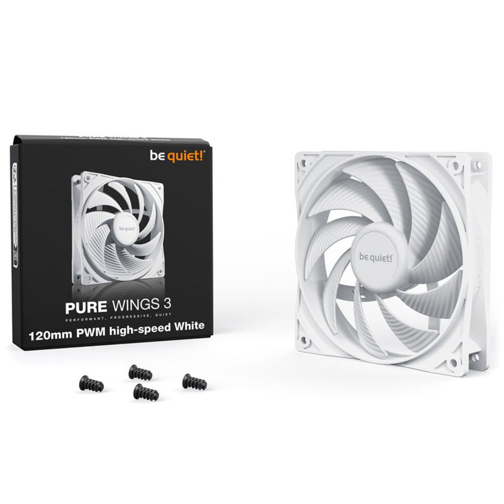 Ventilator be quiet! Pure Wings 3 High speed 120mm bela