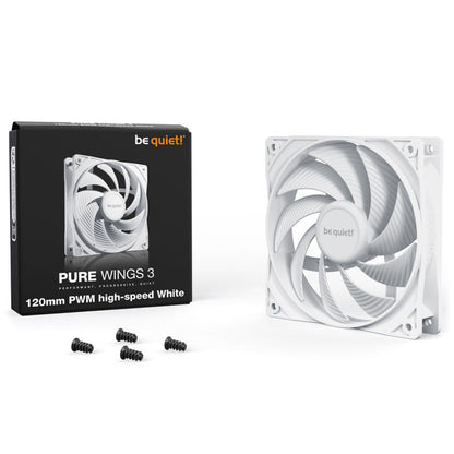 Ventilator be quiet! Pure Wings 3 High speed 120mm bela