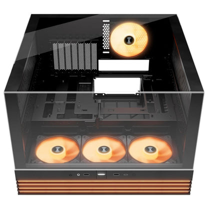 Ohišje Bequiet Light Base 600 LX MidiATX - črna RGB