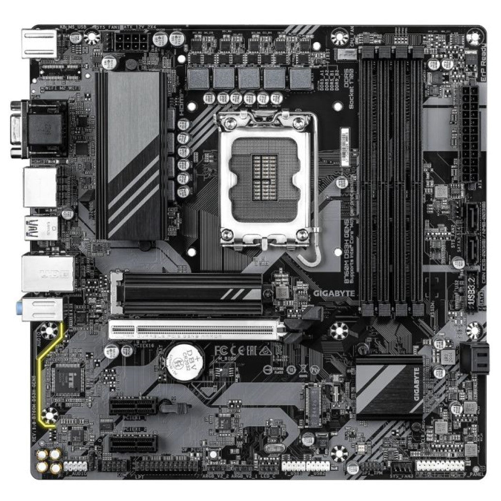 Osnovna plošča 1700 GigaByte B760M DS3H GEN5 microATX VGA HDMI 2xDisplayPort