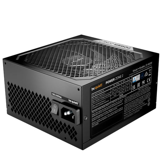 Napajalnik - 850W be quiet! Power Zone 2 80Plus Platinum 94,1% ATX 3.1 (Gen5) Modular 140mm črna (BP007EU)