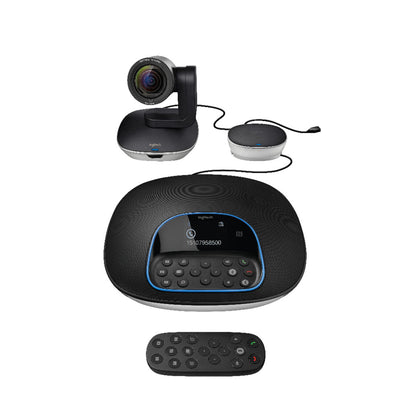 Konferenčni sistem Logitech Group BT USB-A 1080p daljinec stenski nosilec mic-360° (960-001057)